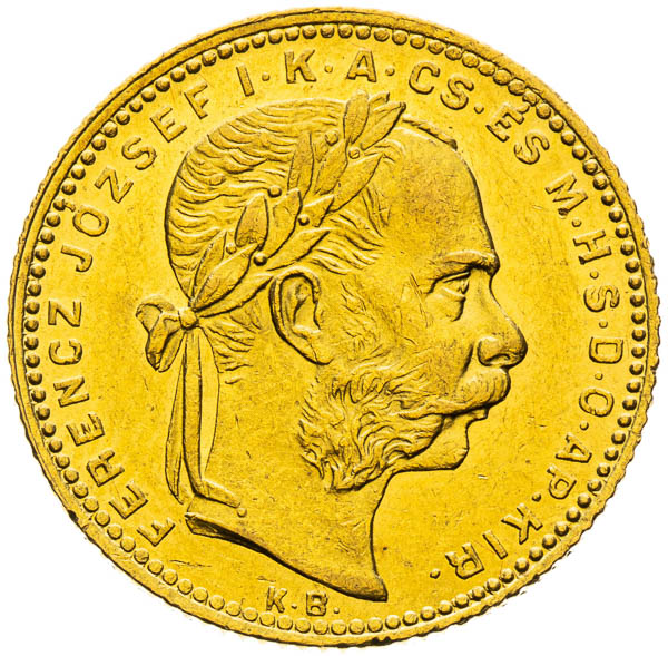 8 Zlatník 1880 - avers