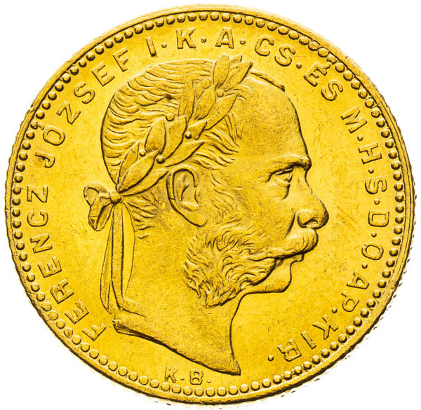 8 Gulden 1881 - front