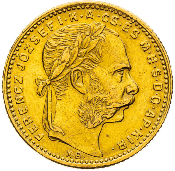 8 Gulden 1882 - front
