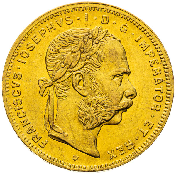 8 Gulden 1882 - front