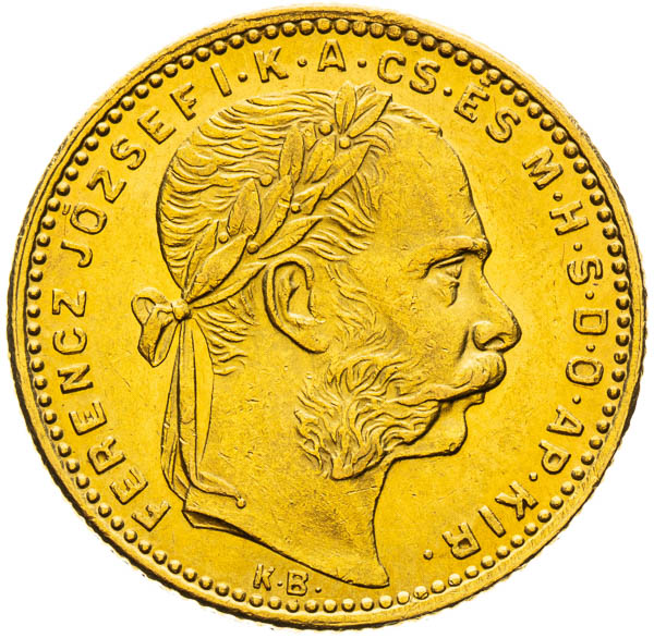 8 Gulden 1883 - front