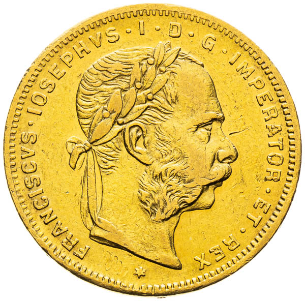 8 Gulden 1883 - front