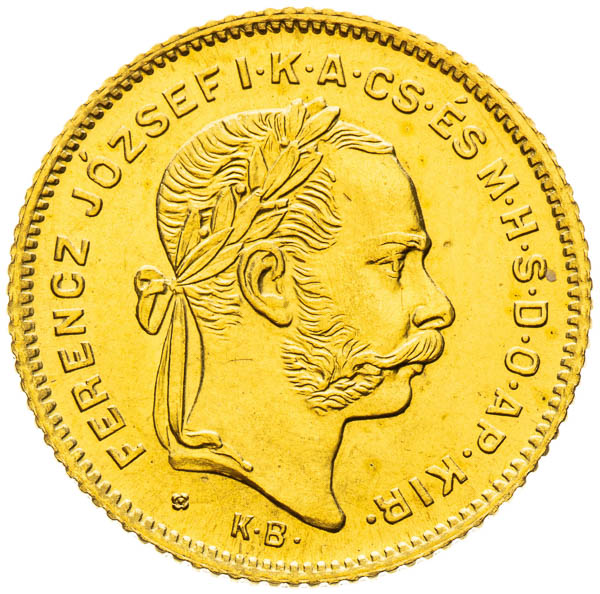 4 Zlatník 1870 - averz