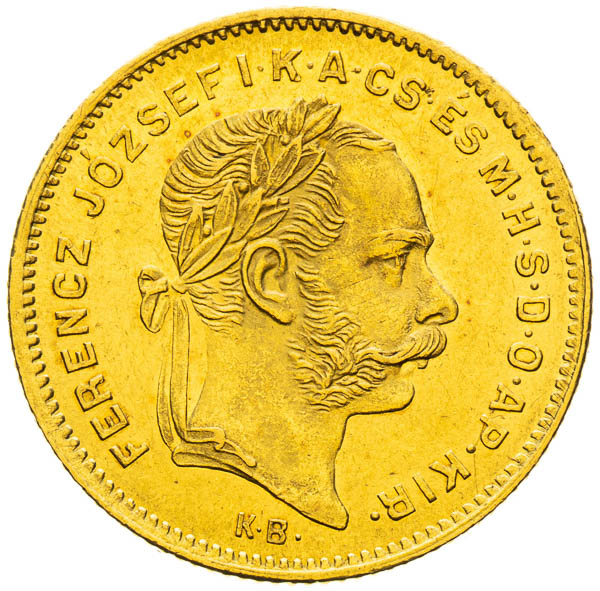 4 Zlatník 1877 - averz