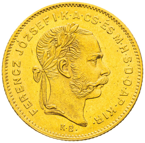 4 Zlatník 1878 - averz