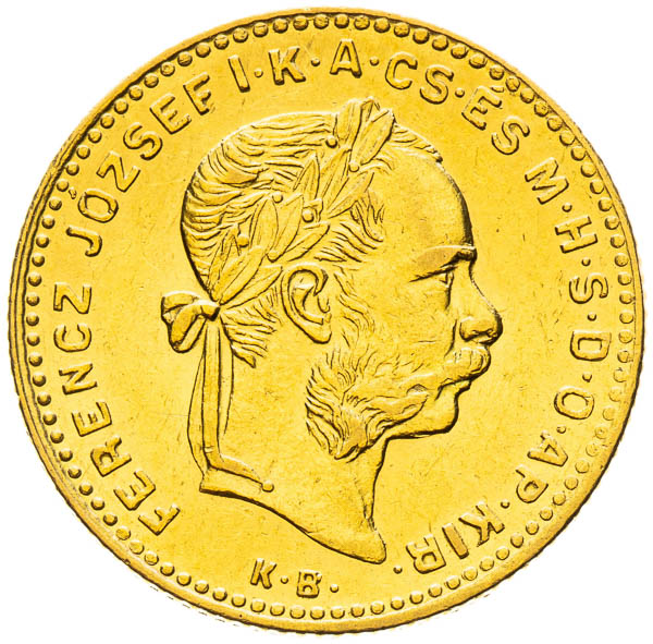 4 Zlatník 1886 - averz
