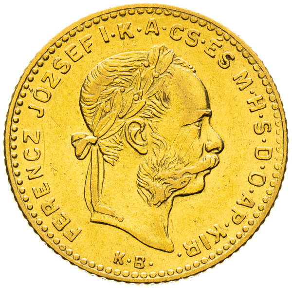 4 Zlatník 1889 - averz