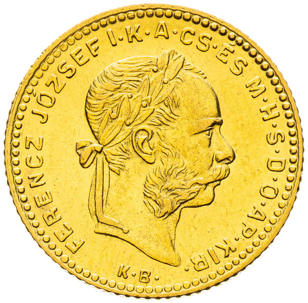 4 Zlatník 1891 - averz