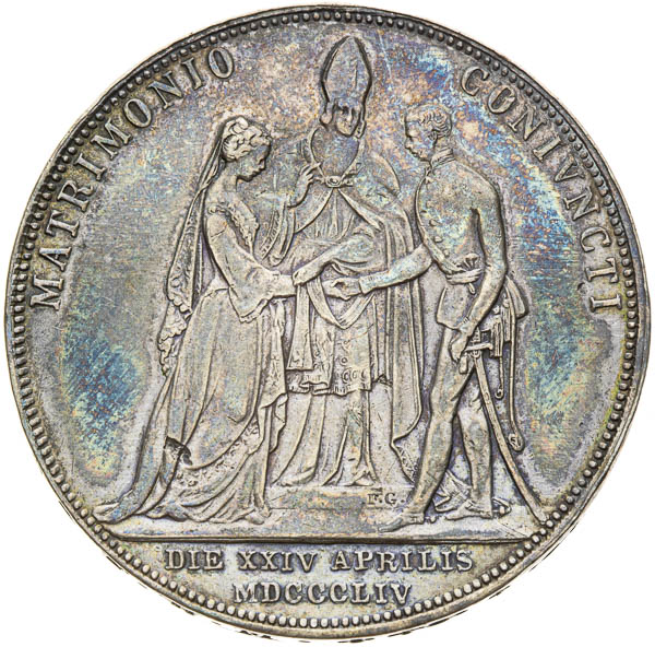 2 Zlatník 1854 - reverz