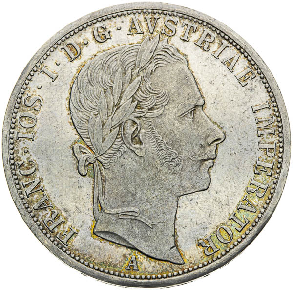 2 Zlatník 1859 - averz