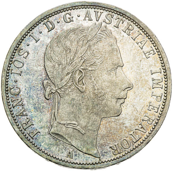 2 Zlatník 1865 - averz