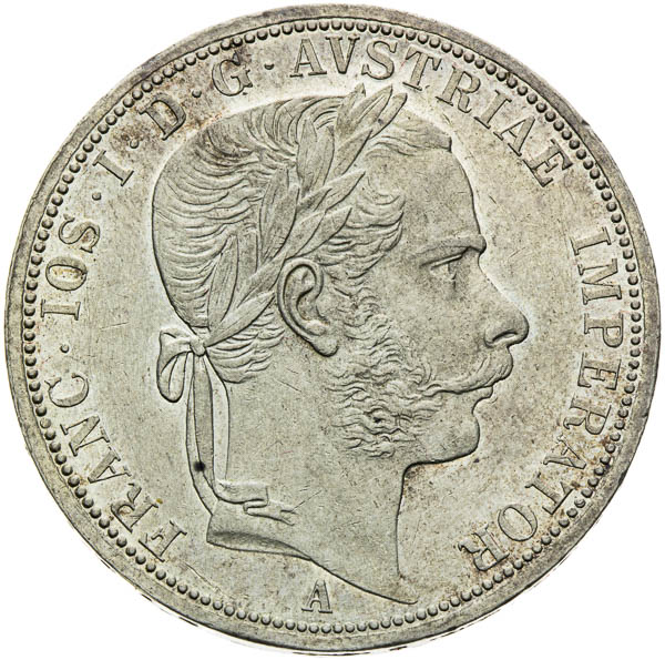 2 Zlatník 1867 - averz