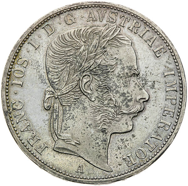 2 Zlatník 1871 - averz