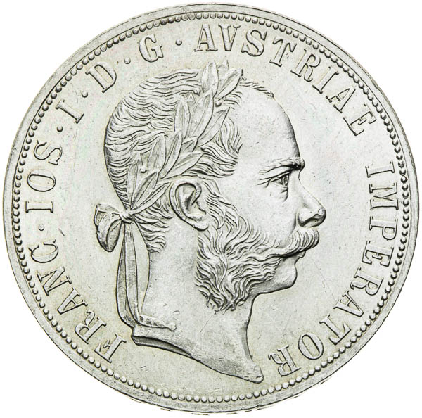 2 Zlatník 1876 - avers