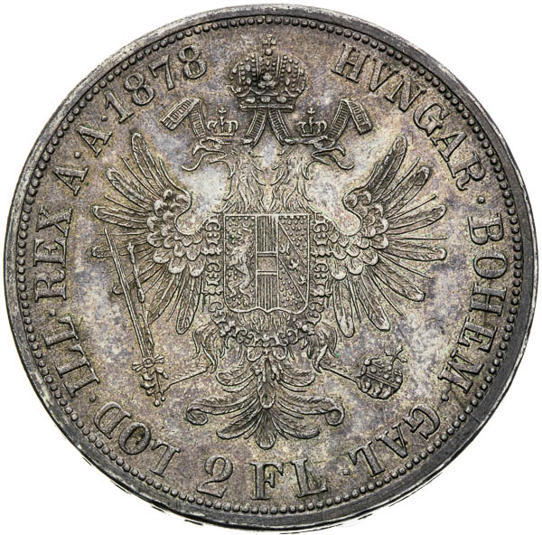 2 Zlatník 1878 - revers