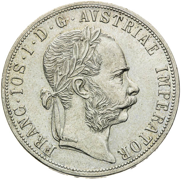2 Zlatník 1880 - averz