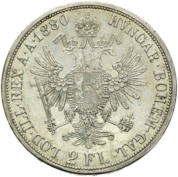 2 Zlatník 1880 - reverz