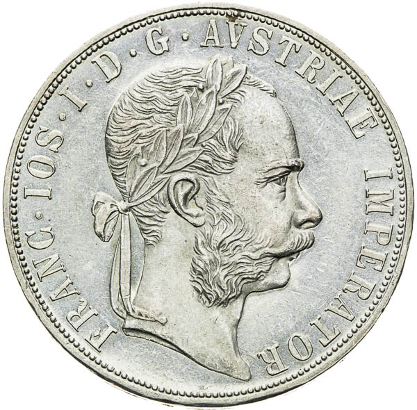 2 Zlatník 1884 - averz