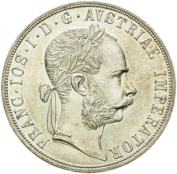 2 Zlatník 1885 - averz