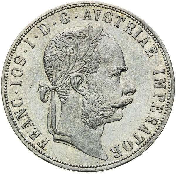 2 Zlatník 1885 - averz