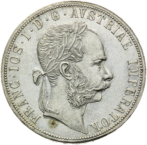 2 Zlatník 1886 - averz