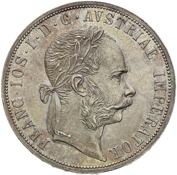 2 Zlatník 1891 - averz