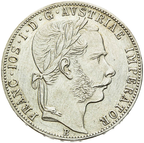Zlatník 1866 - averz