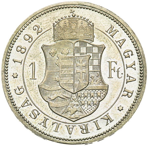 Zlatník 1892 - reverz
