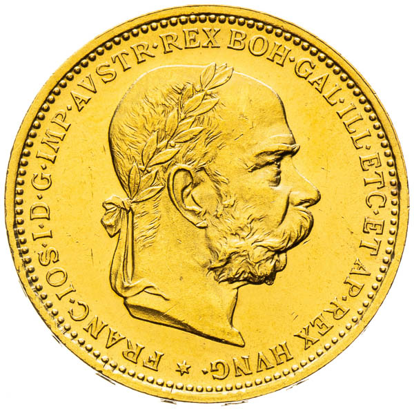 20 Korona 1893 - averz