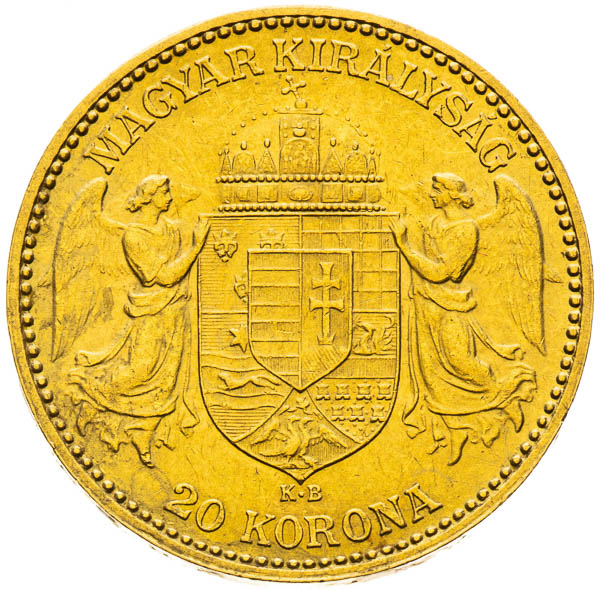 20 Korona 1893 - reverz