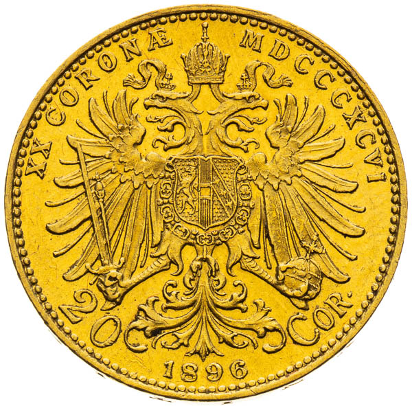 20 Korona 1896 - reverz
