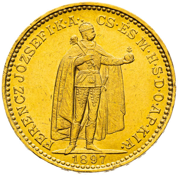 20 Korona 1897 - averz