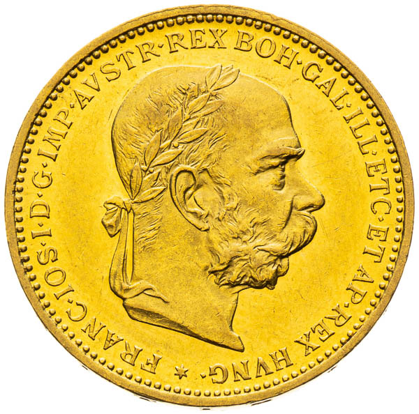 20 Korona 1897 - averz