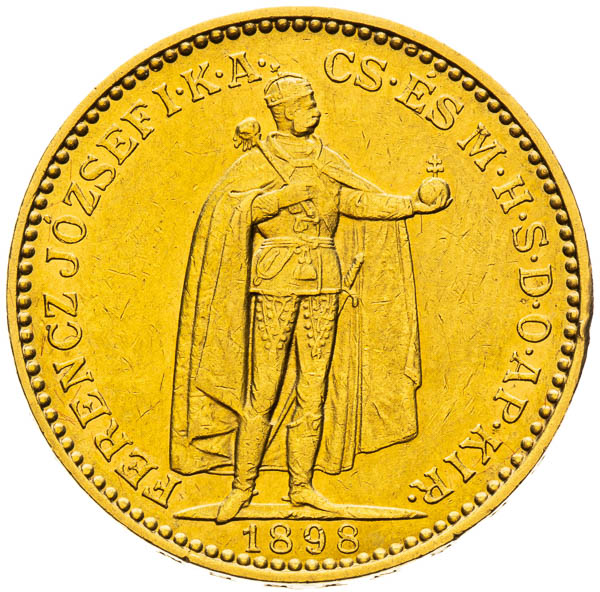 20 Korona 1898 - averz