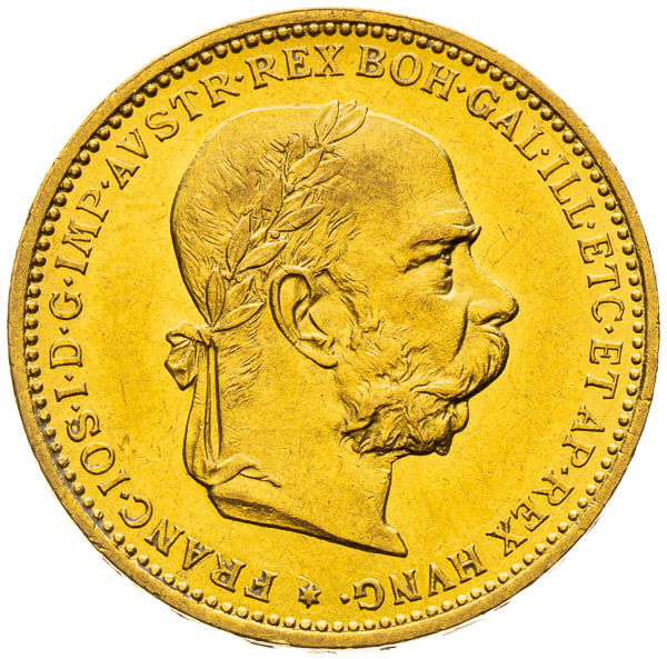 20 Korona 1898 - averz