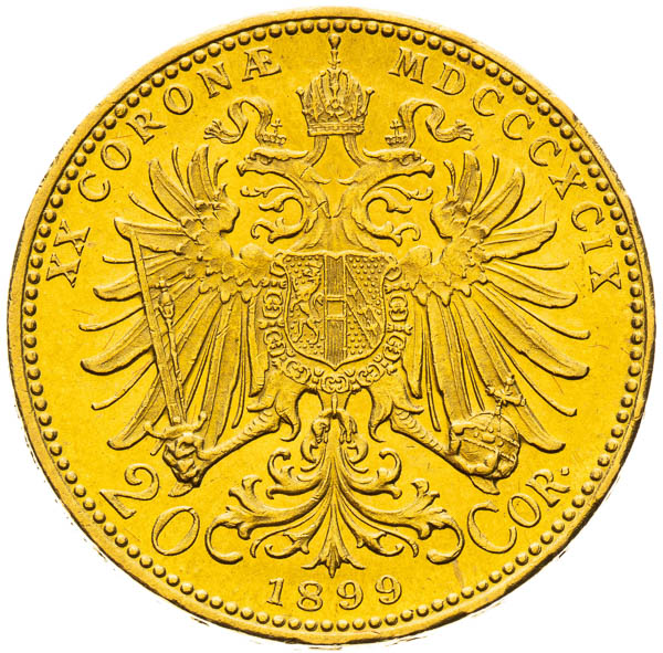 20 Korona 1899 - reverz