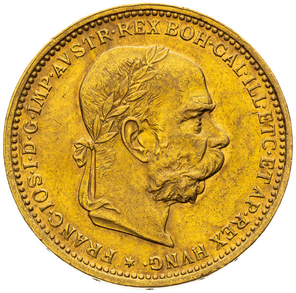 20 Korona 1900 - averz