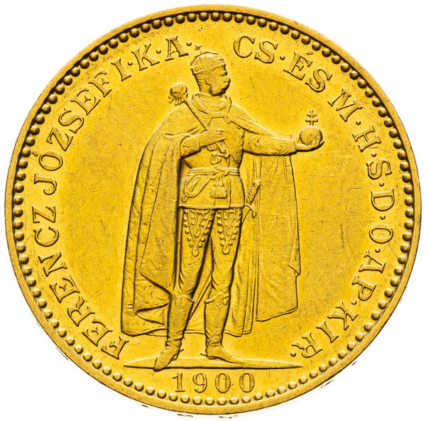 20 Korona 1900 - averz