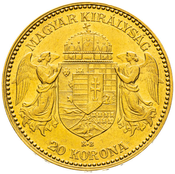 20 Korona 1900 - reverz