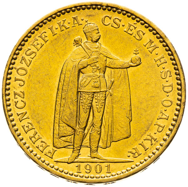20 Korona 1901 - averz