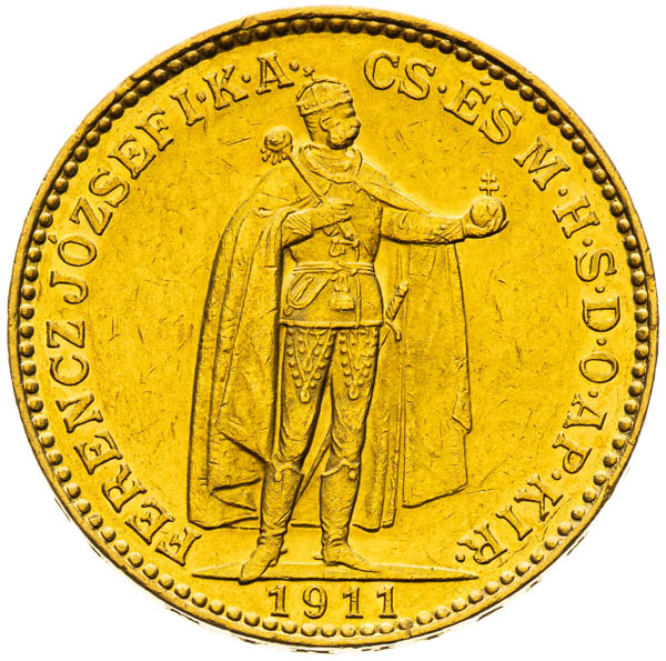 20 Korona 1911 - averz