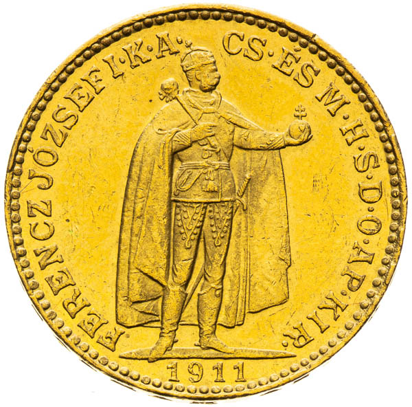 20 Korona 1911 - averz