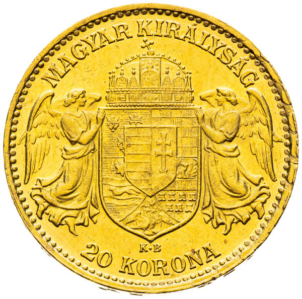20 Korona 1914 - reverz