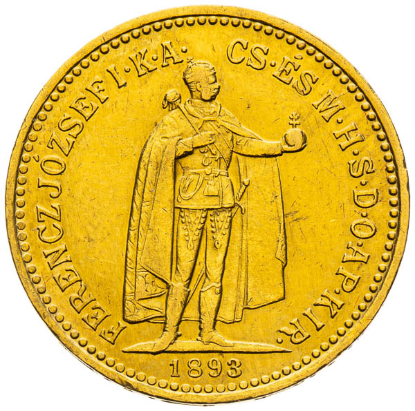 10 Korona 1893 - averz
