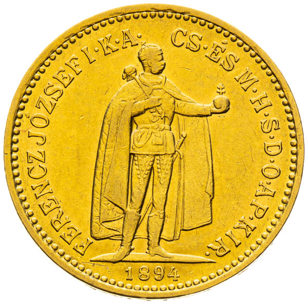 10 Korona 1894 - averz