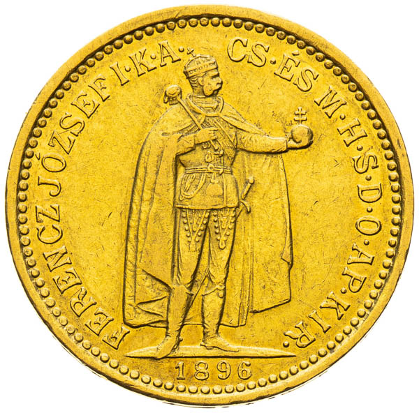 10 Korona 1896 - averz