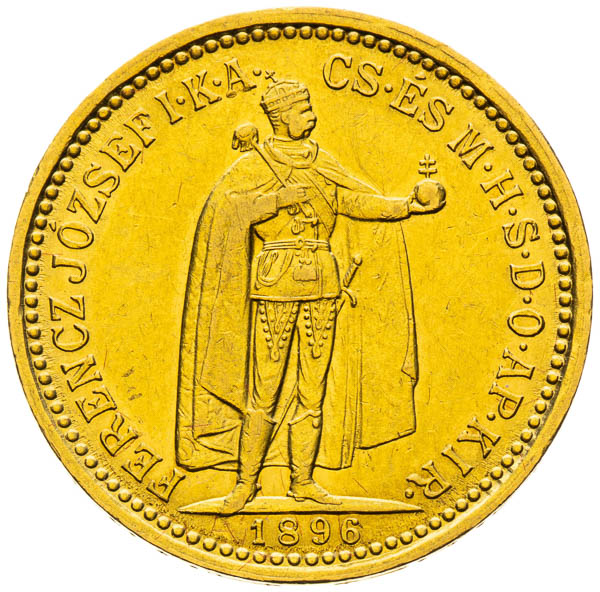 10 Korona 1896 - averz