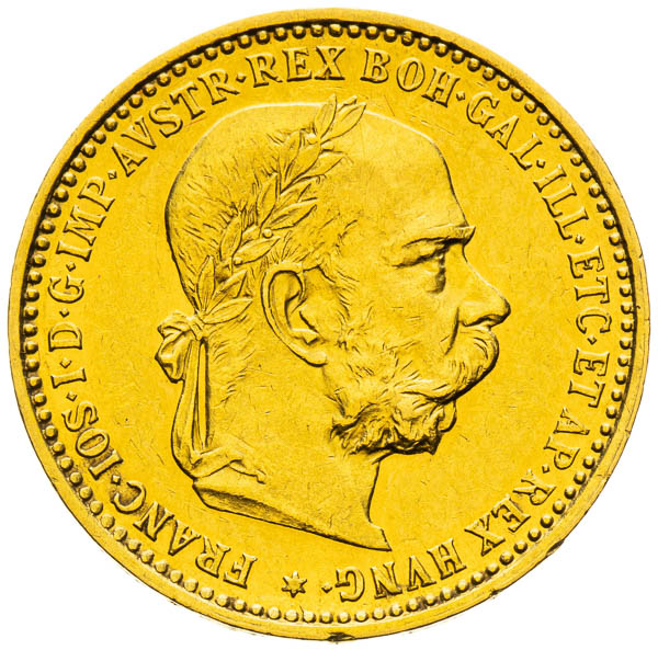 10 Korona 1896 - averz