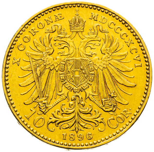 10 Korona 1896 - reverz