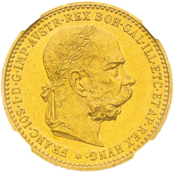 10 Korona 1897 - averz